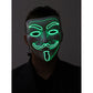Neon Light Up Vendetta Mask