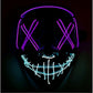 Neon Light-Up Rainbow Masks