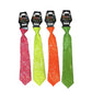 Neon Sequin Tie Assortment