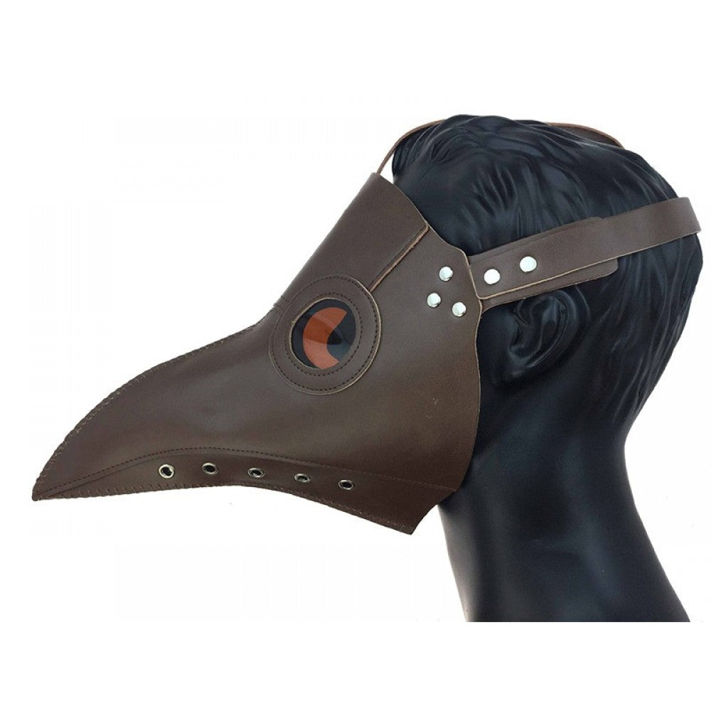 Plague Doctor Mask - Brown