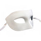 Plastic Venetian Mask: White