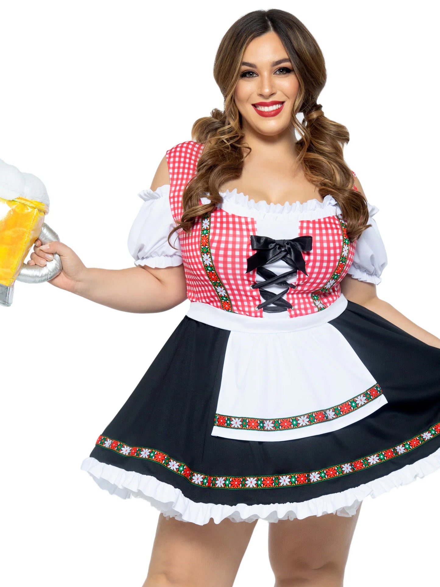 Women's Plus Size Beer Garden Babe