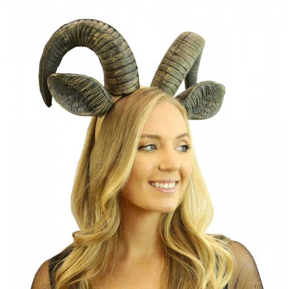 Ram Horn & Ears Headband