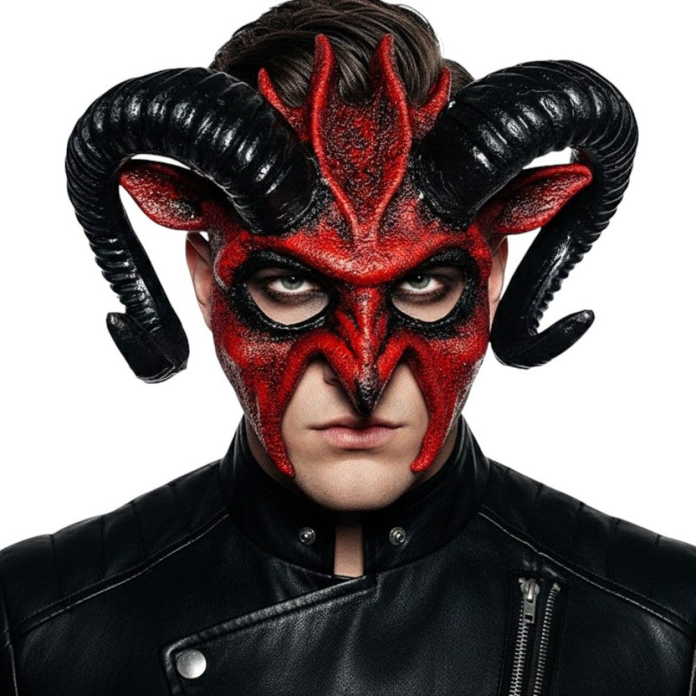 Ram Horns/ Goatman Masquerade Mask