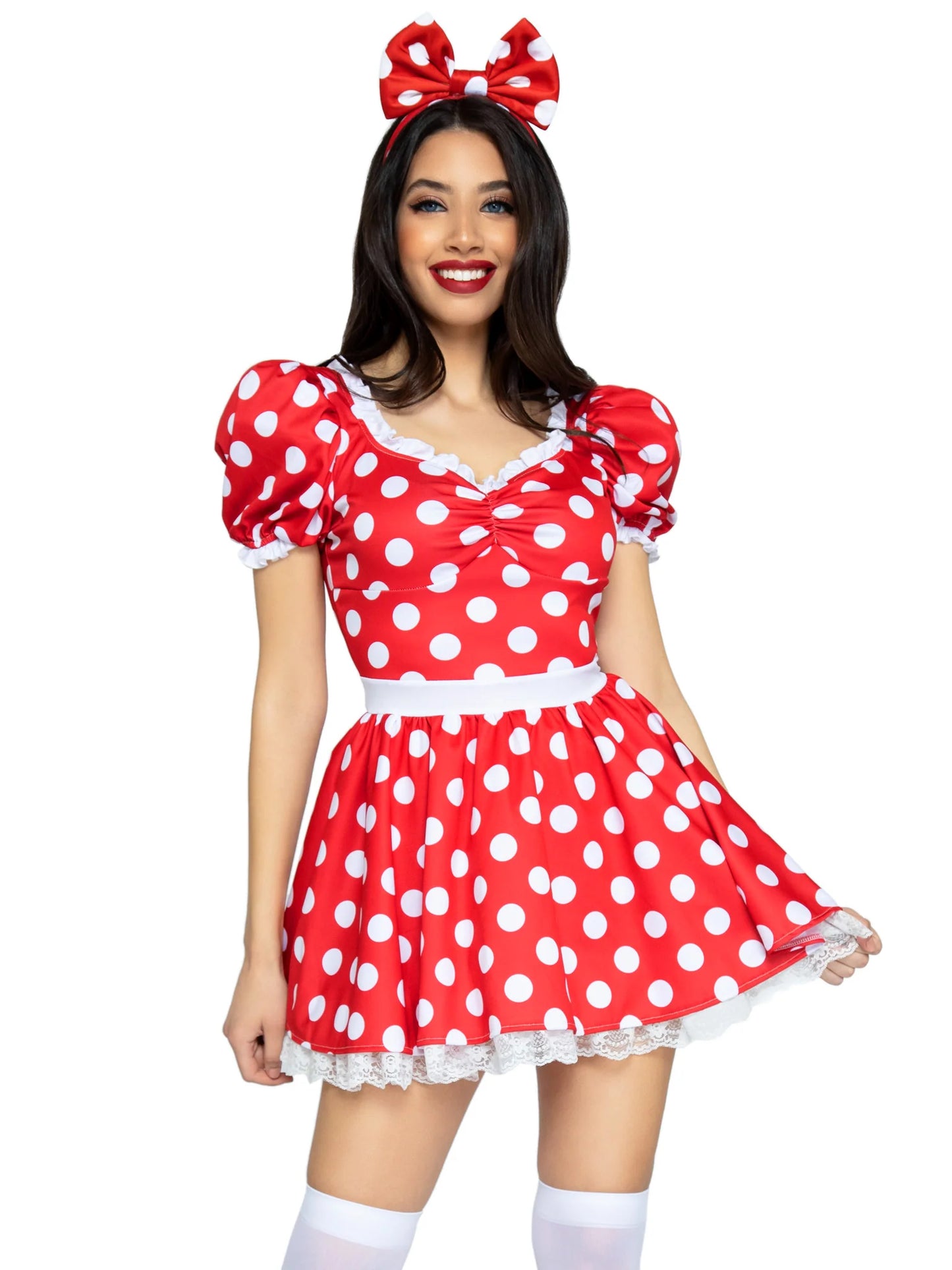 Red Polka Dot Minni Dress