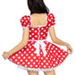 Red Polka Dot Minni Dress