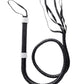 Rhinestone Handle Black Vixen Whip