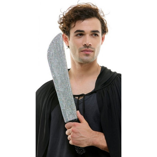 Rhinestone Machete Accessory