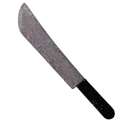 Rhinestone Machete Knife