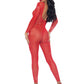 Sheer Rhinestone Catsuit