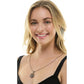 Silver Spider Web Necklace