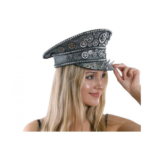 Silver Steampunk Hat