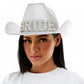 Silver Bride Cowboy Hat