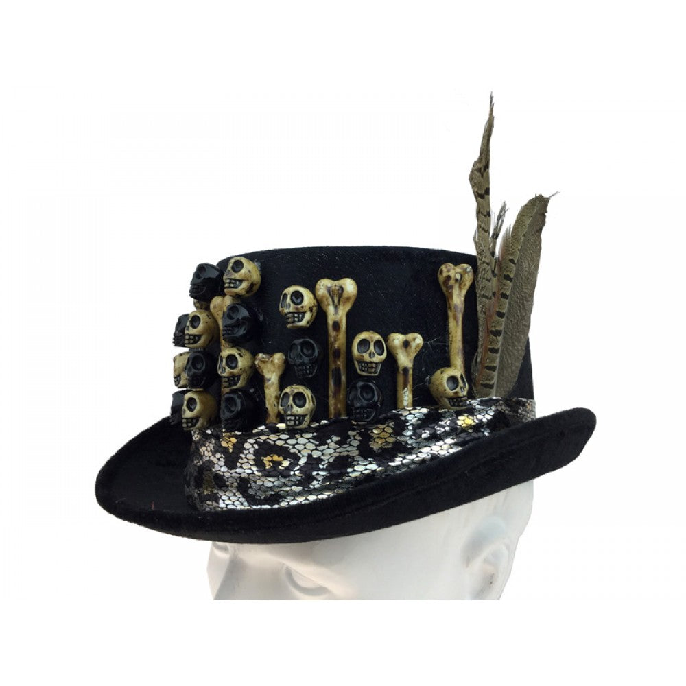 Skeleton Bone VooDoo Hat
