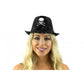 Skull and Crossbones Light Up Hat - Black