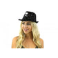 Skull and Crossbones Light Up Hat - Black