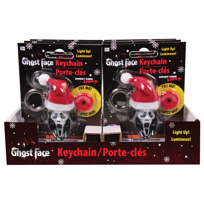 Slashers Christmas Ghost Face LU Keychain