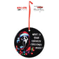 Slashers Christmas Ghost Face Shatterproof Ornament