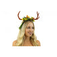 Spring Floral Antler Headband