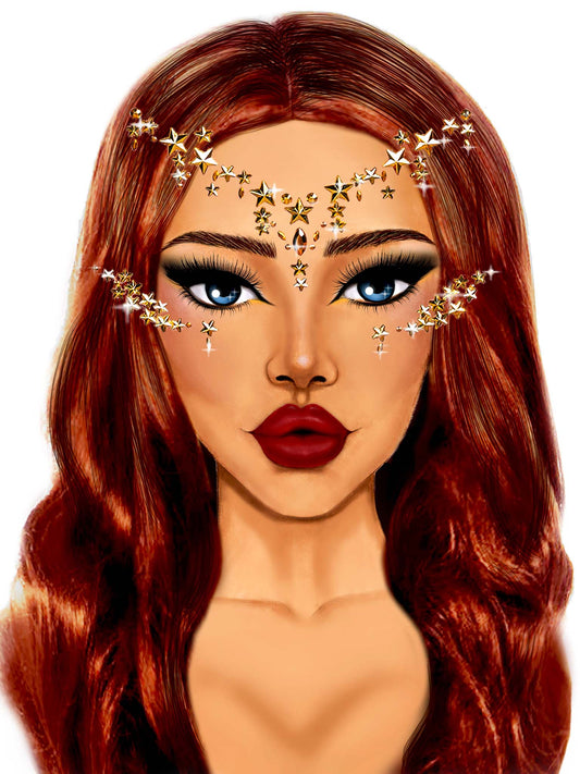 Star Face Jewels