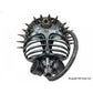 Steampunk Fly Gas Mask - sillver