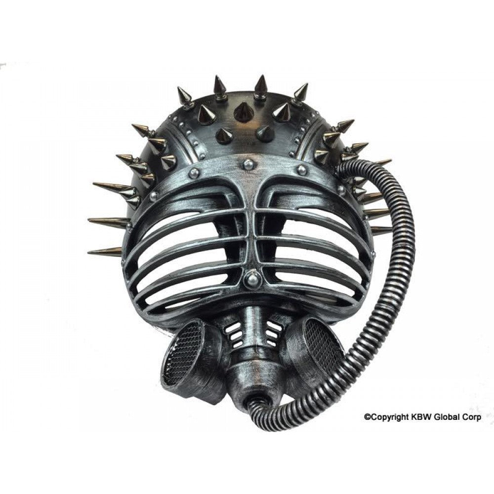 Steampunk Fly Gas Mask - sillver