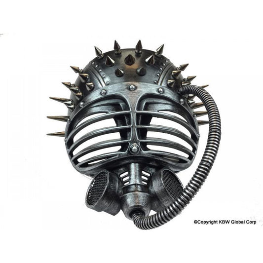 Steampunk Fly Gas Mask - sillver