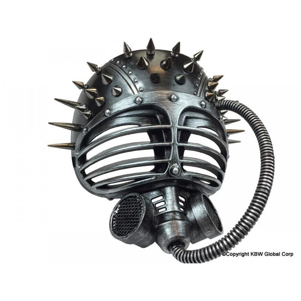 Steampunk Fly Gas Mask - sillver