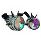 Steampunk Goggle w/ Kaleidoscope Lens - Silver