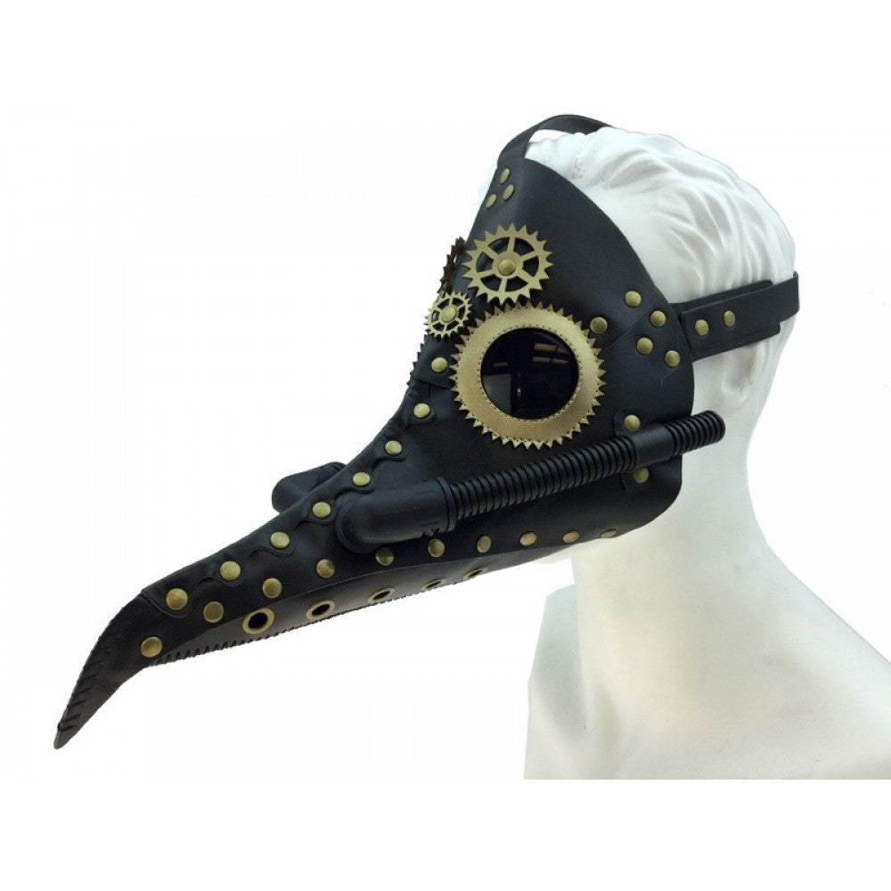Steampunk Plauge Dr. Leather Mask
