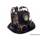 Steampunk Valve Hat w/ Light - Copper