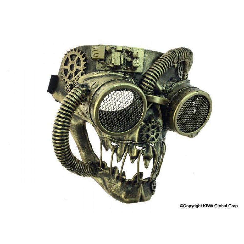 Steampunk Full Face Skull Mask - Assortment