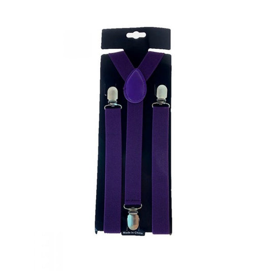 Suspenders - Purple