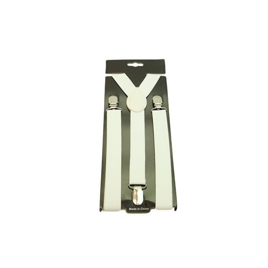 Suspenders - White