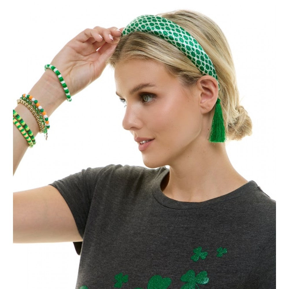 Tassel Headband St Pats