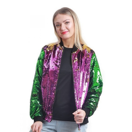 Mardi Gras Sequin Jacket