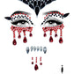 Face Jewels Sticker: Vampire