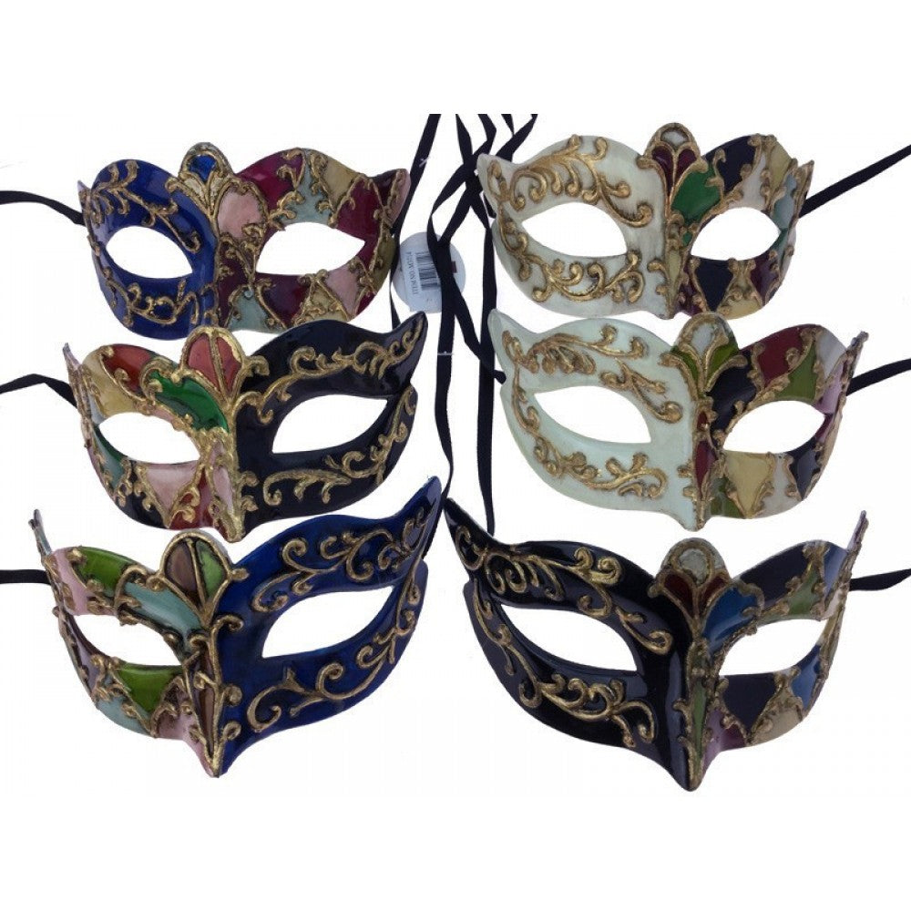 Venetian Half Face Mask