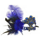 Venetian MG Lace w/ Feathers - Blue