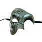 Venetian Man Mask - Silver