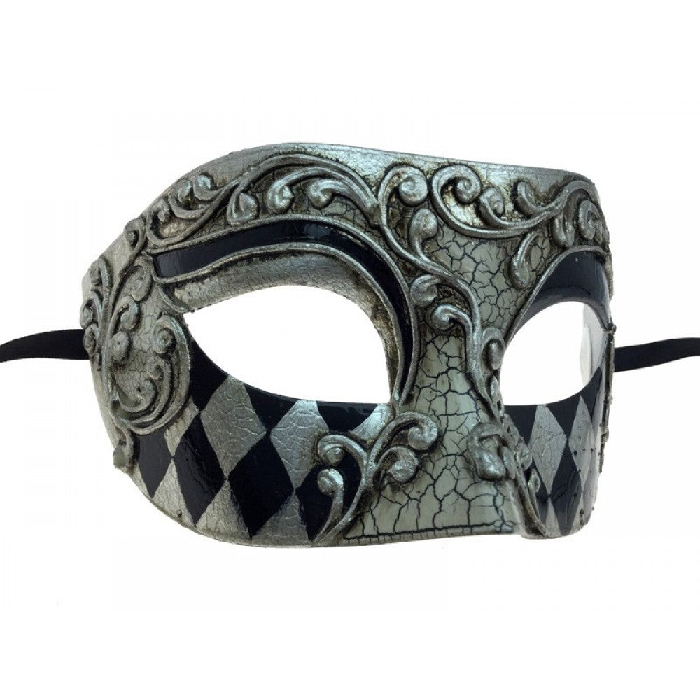 Venetian Mask - Silver
