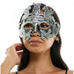 Venetian Mask w/ Pegasus - Silver