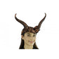 Vintage Styled Horned Headband - Bronze