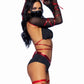 Women's Black/Red Ninja