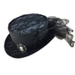 Women's Lace Top Hat - Black