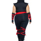 Women's Plus Size Deadly Ninja Costume