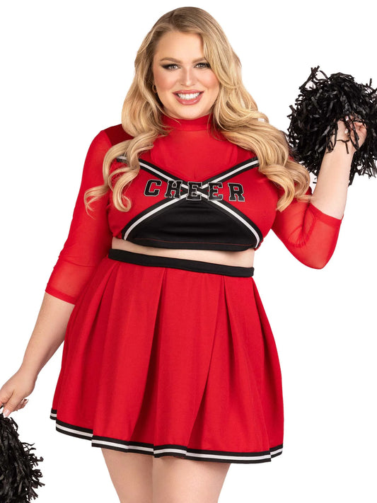 Women's Plus Size Varsity Babe Costume