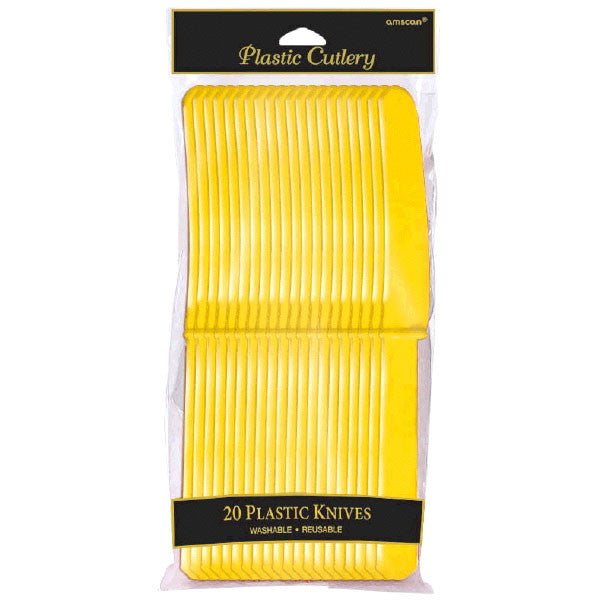 Knives - Yellow (20ct.)