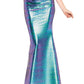 Iridescent Scale Mermaid Skirt