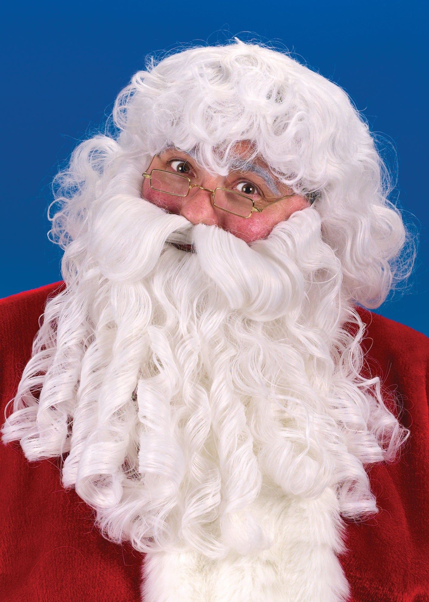 DLX. Santa Wig & Beard Set